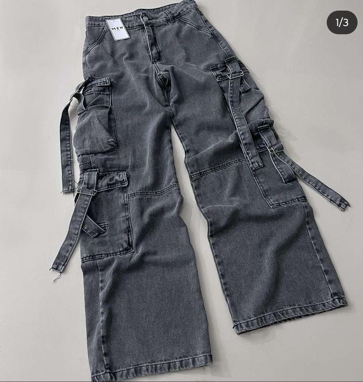 Straight Cut Denim Jeans