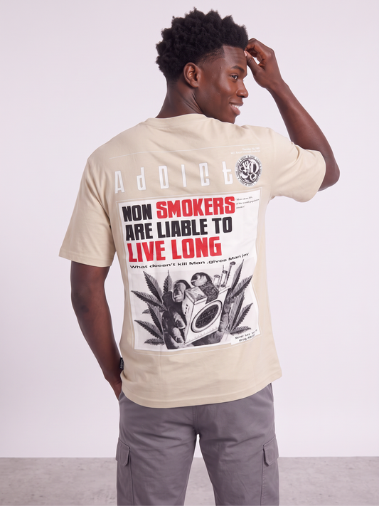 Life over smoke oversized Tee